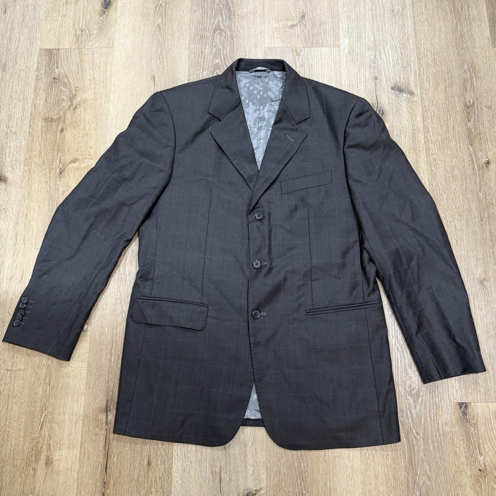 Lanificio F.lli Cerruti Blazer Mens Size 48R Tag Wool 3 Button Ted Lapidus - Picture 2 of 16